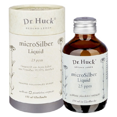 Kolloidales Silber 25ppm von Dr. Huck