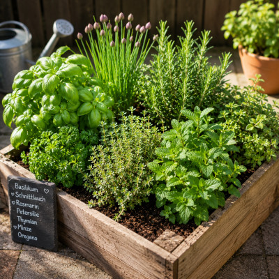 Kräuterbeet