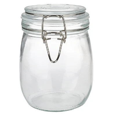Bügelglas mit Silikonring