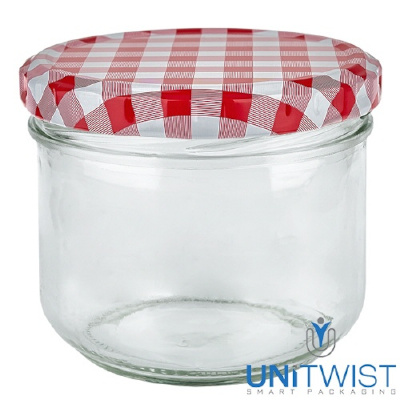 UNiTWIST Twist-Off Glas 260ml mit Deckel